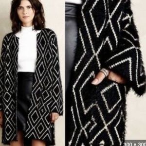 Hoss eyelash Cardigan  Oversized Size XS